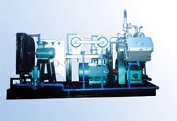 Natural gas closed water cycle compressor